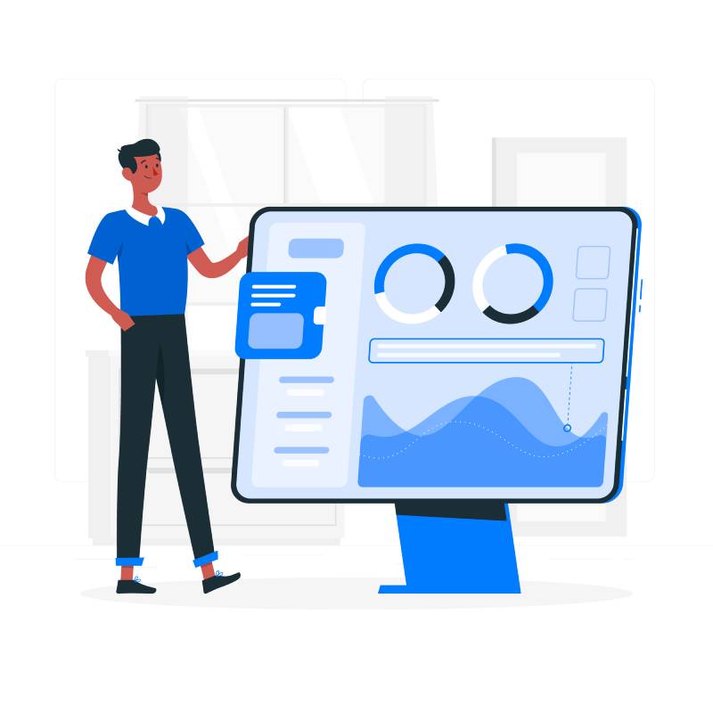 A mockup of the Comserve DPP platform's administrative dashboard.