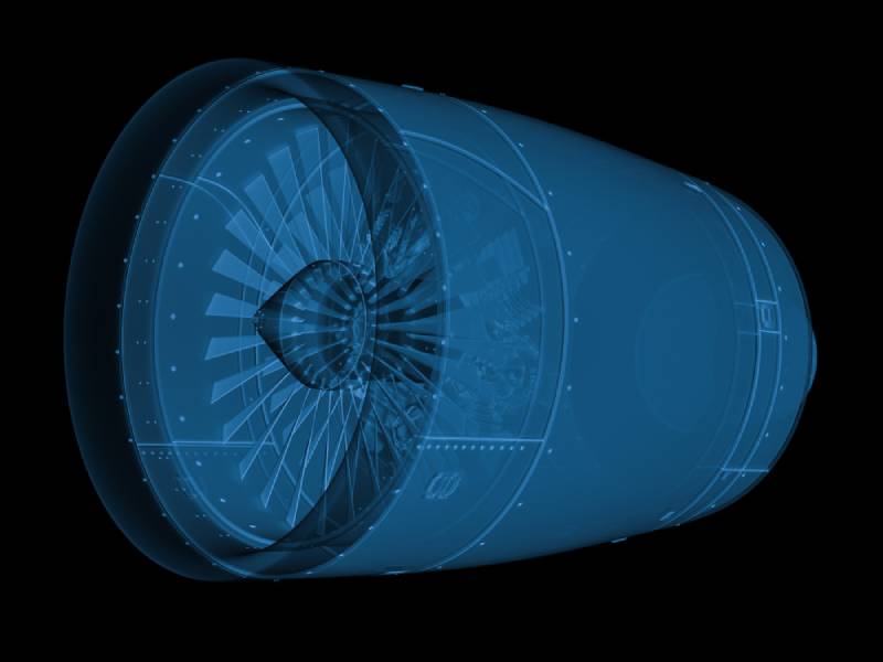 Abstract visualization of a modular system.